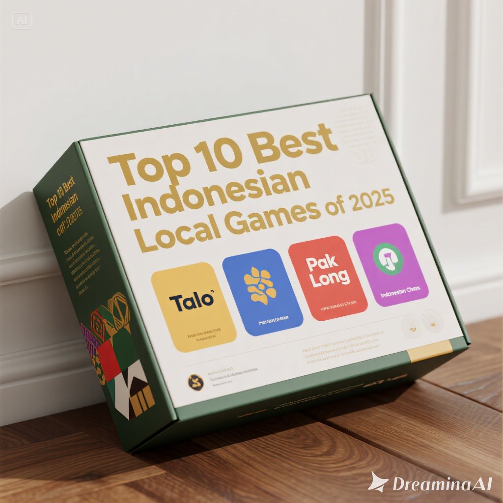 Kolase game lokal Indonesia 2025 dari genre horor, RPG, hingga MOBA.
