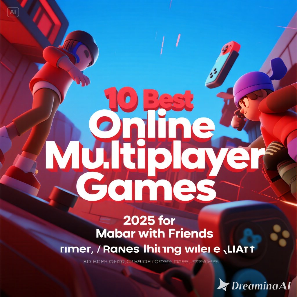 Ilustrasi gamer bermain multiplayer online di PC dan mobile bersama teman.