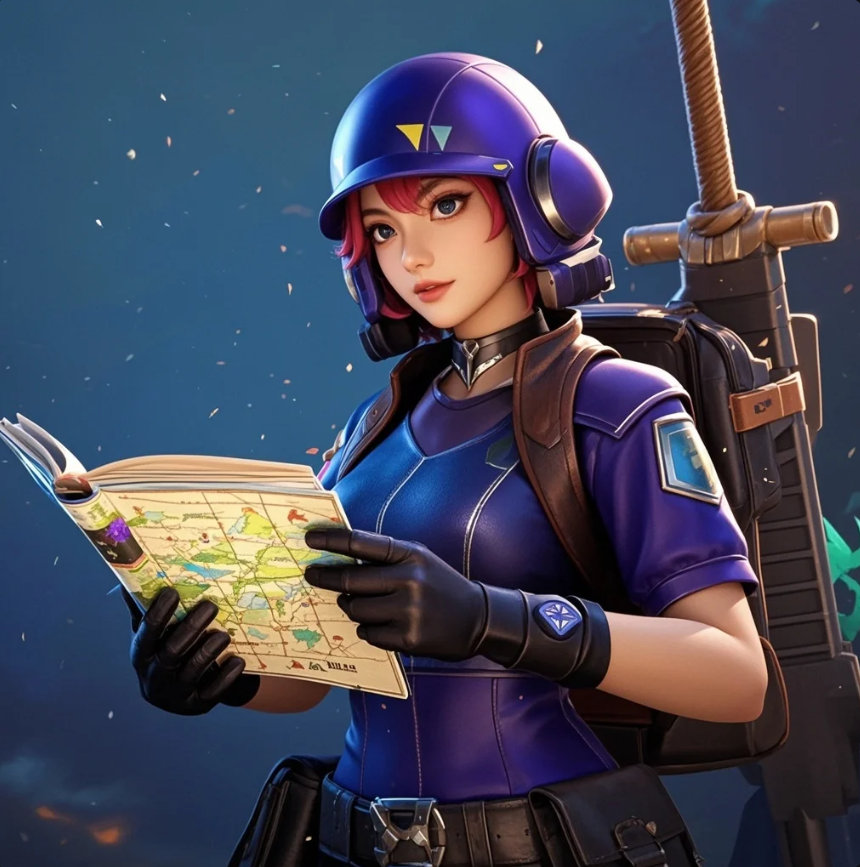 Minimap Mobile Legends dengan ikon hero, turret, dan jalur rotasi gank